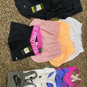 Nike brand. All size small.